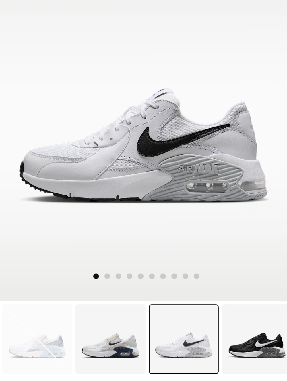 Nike Air Max Excee, Platinum/ White